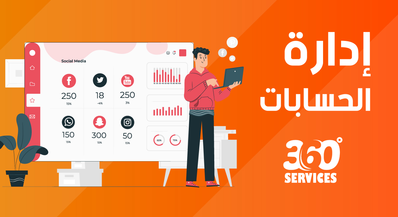 إدارة حسابات السوشيال ميديا